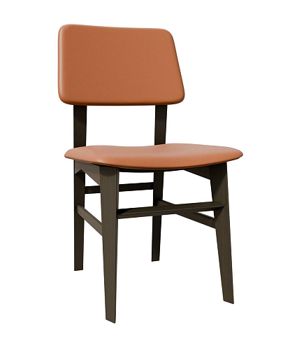 Chaise Savina en cuir