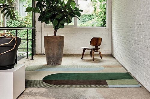 Tapis Ombres émeraude