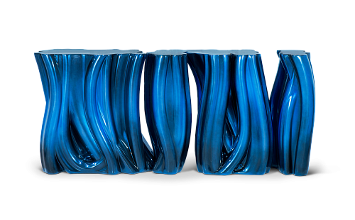 Buffet Premium Bleu Monochrome