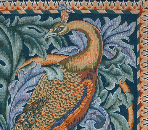 Tapisserie Le Paon, William Morris