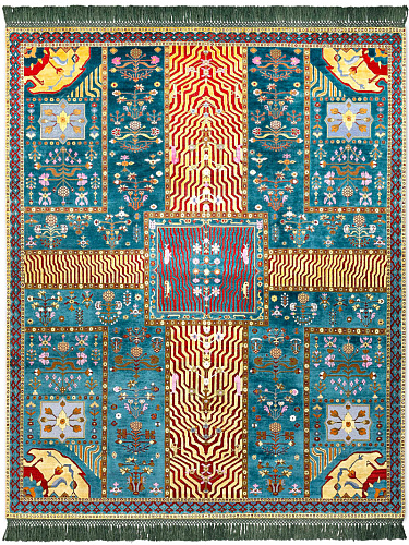 Tapis de luxe New Garden