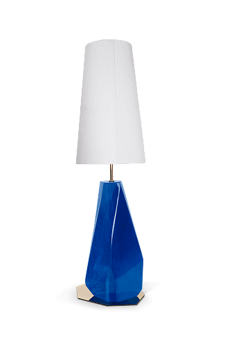 Lampe de Table Bleue Essence