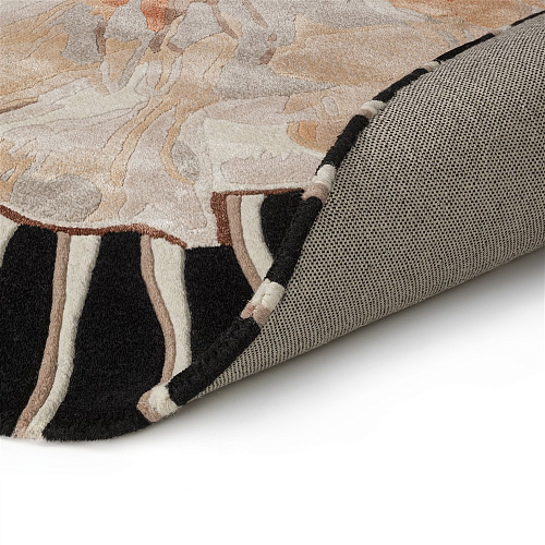 Tapis Rond Amber Bloom