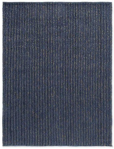 Tapis Artisan Tresse Denim