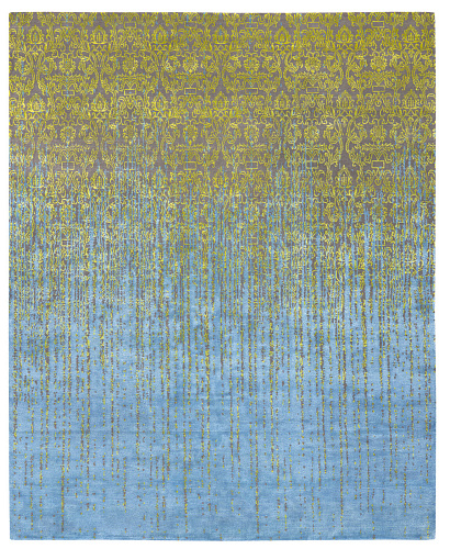 Tapis Roma Vendetta Jaune Bleu