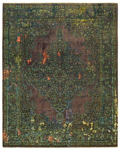 Tapis Tabriz Fashion Artwork 8 Vert