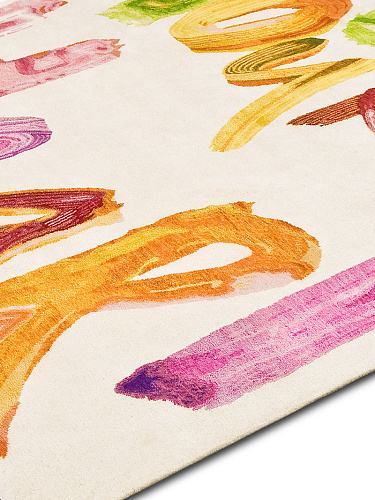 Tapis noué main de luxe Open Up Your Heart