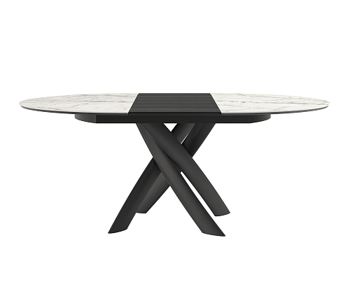Table Style ronde extensible