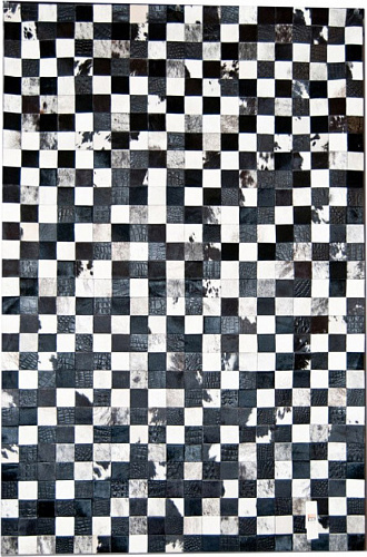 Tapis Mosaïque Noir & Blanc