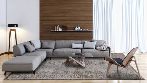 Tapis 8257 Grey Ebony