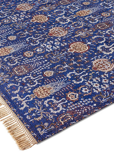 Tapis de luxe fait main Isfahan Bleu