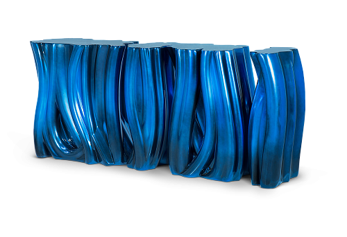 Buffet Premium Bleu Monochrome