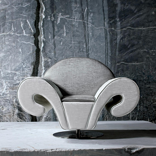 Fauteuil pivotant Silhouette blanc