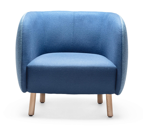 Fauteuil Mousse P Bleu