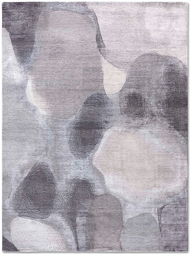 Tapis de luxe fait main Givré