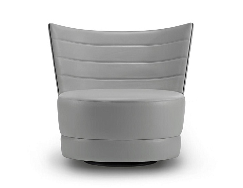 Fauteuil Lounge Ovale Black & More
