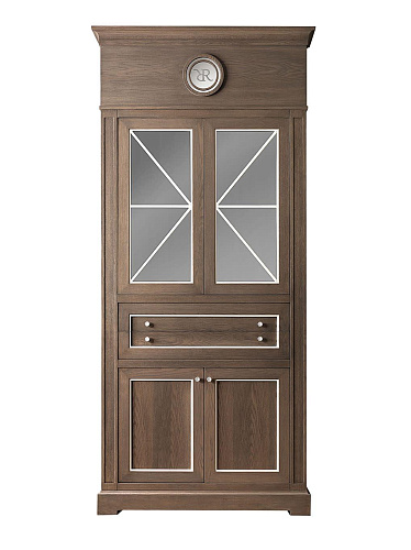 Armoire deux portes en chêne naturel