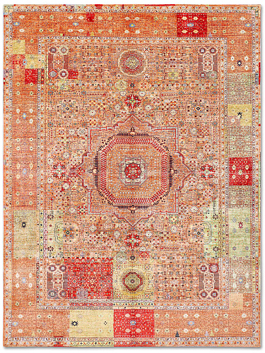 Tapis Cosmique No. 05 Orange
