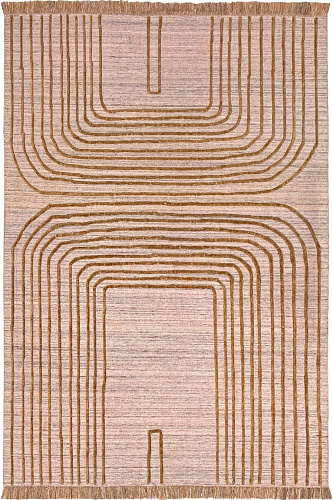 Tapis Flow 1 Misty Rose tissé à plat