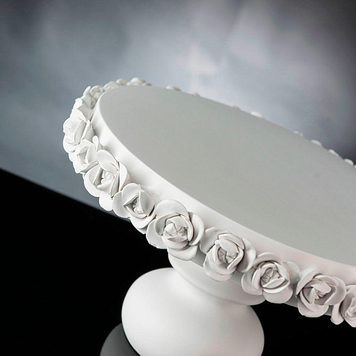 Présentoir à gâteau fleuri Coco