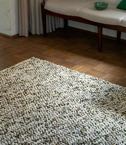 Tapis Marble Vert Mousse 029537