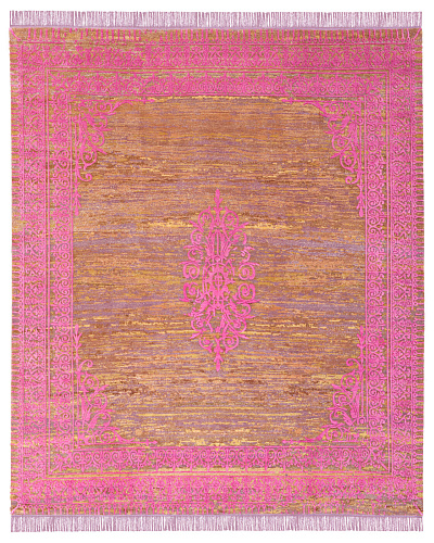 Tapis Ravenna Radi Petit Texturé Violet Rose