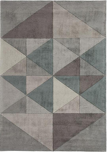 Tapis Triangles Ciel