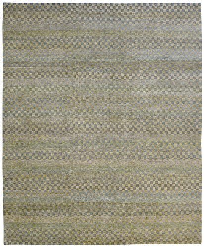 Tapis Mauro Damier Océan