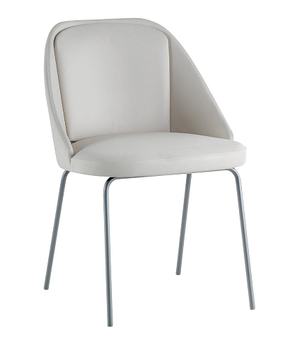 Chaise en cuir Amy