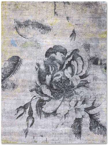 Tapis tissé main Fleurs