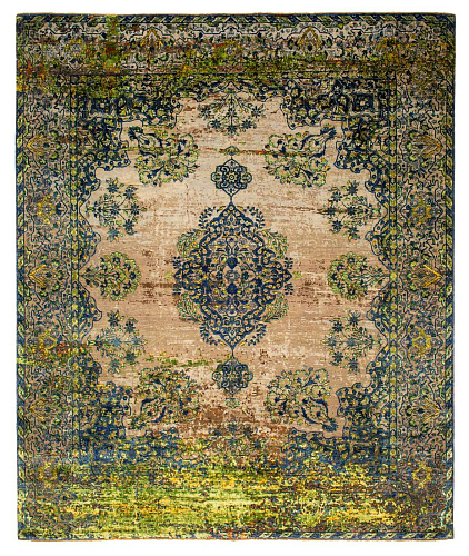 Tapis Kirman Robson Artwork 19 Vert