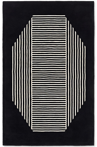 Tapis de luxe Octagon Lines Dark