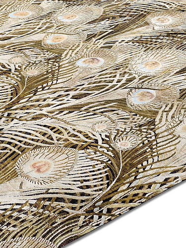 Tapis de luxe fait main Plumes