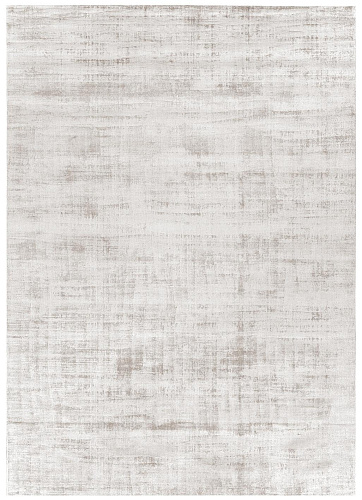 Tapis en Soie de Banane Blanc Cassé