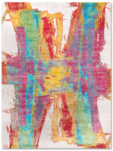 Tapis tissé main Joie d’Amour