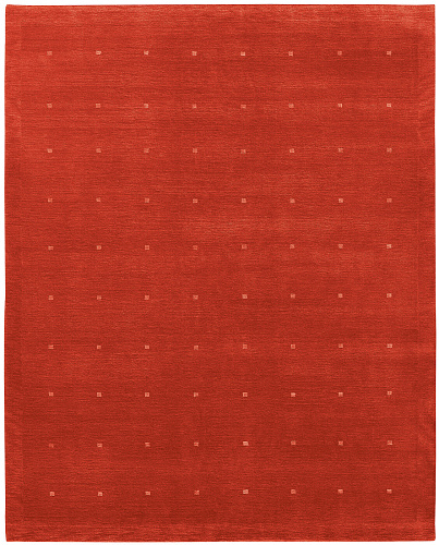Tapis Bordure Symbole Rouge