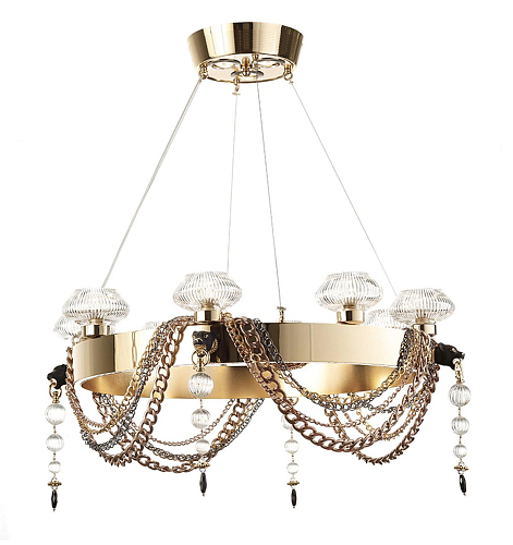 Lustre Panthère en Cristal