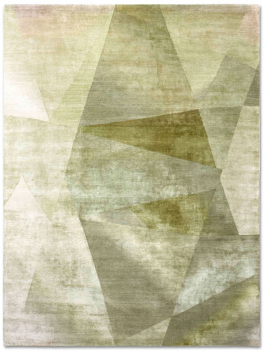 Tapis noué main de luxe Crystal