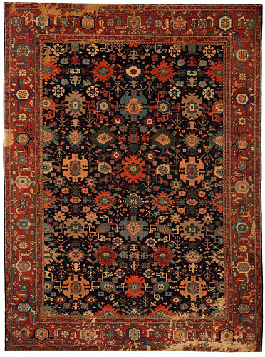 Tapis Bidjar Kingscross Doré Texturé Soie