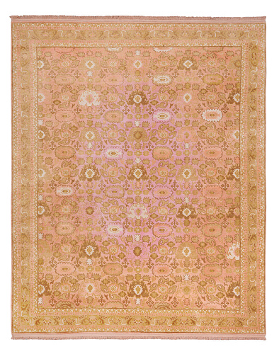 Tapis Bidjar Marron Rose