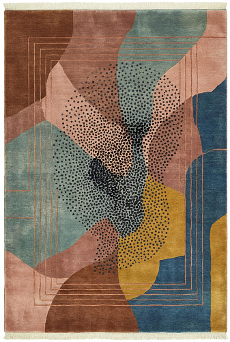 Tapis fait main Organic Layers