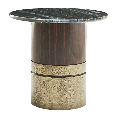Table d'appoint Alma avec plateau en marbre