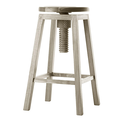Tabouret Haut Invito Gris