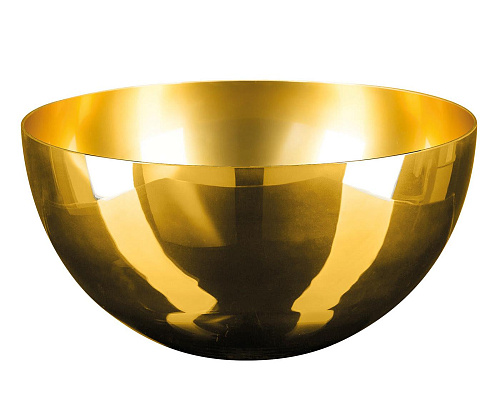 Coupe décorative dorée
