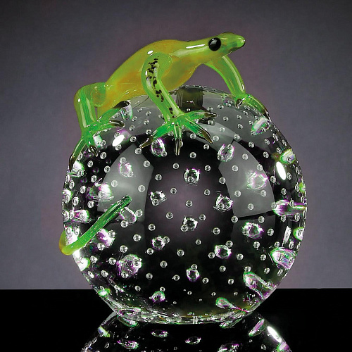 Sphère avec gecko