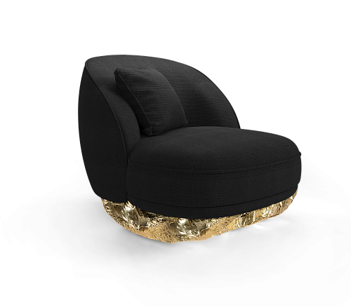 Fauteuil Angora II Baltic Noir