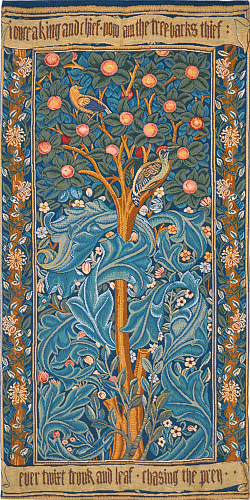 Tapisserie Le Pic-Vert, avec Parchemin, William Morris