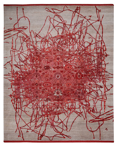 Tapis Bidjar Muted 2 Rouge