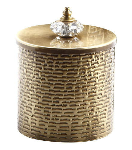 Coffret à Bijoux Python Swarovski en Laiton