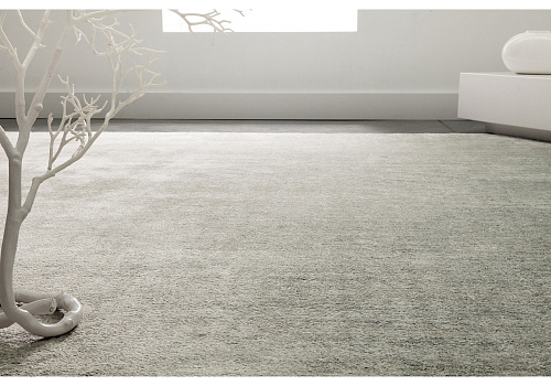 Tapis Bergen en Soie Végétale Tissé Main